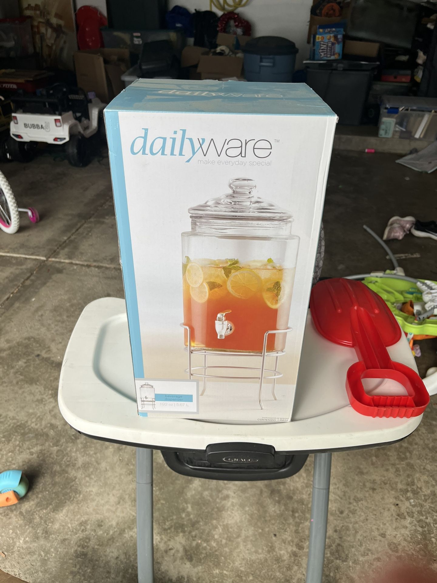 Glass Drink Dispenser