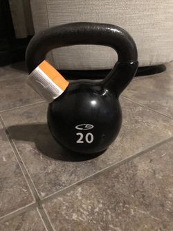 Brand new w/tags 20 lb kettleball -serious inquiries only