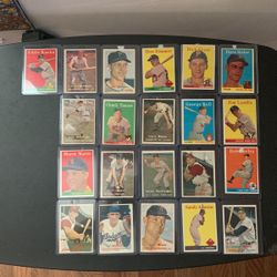 Vintage Baseball Cards 