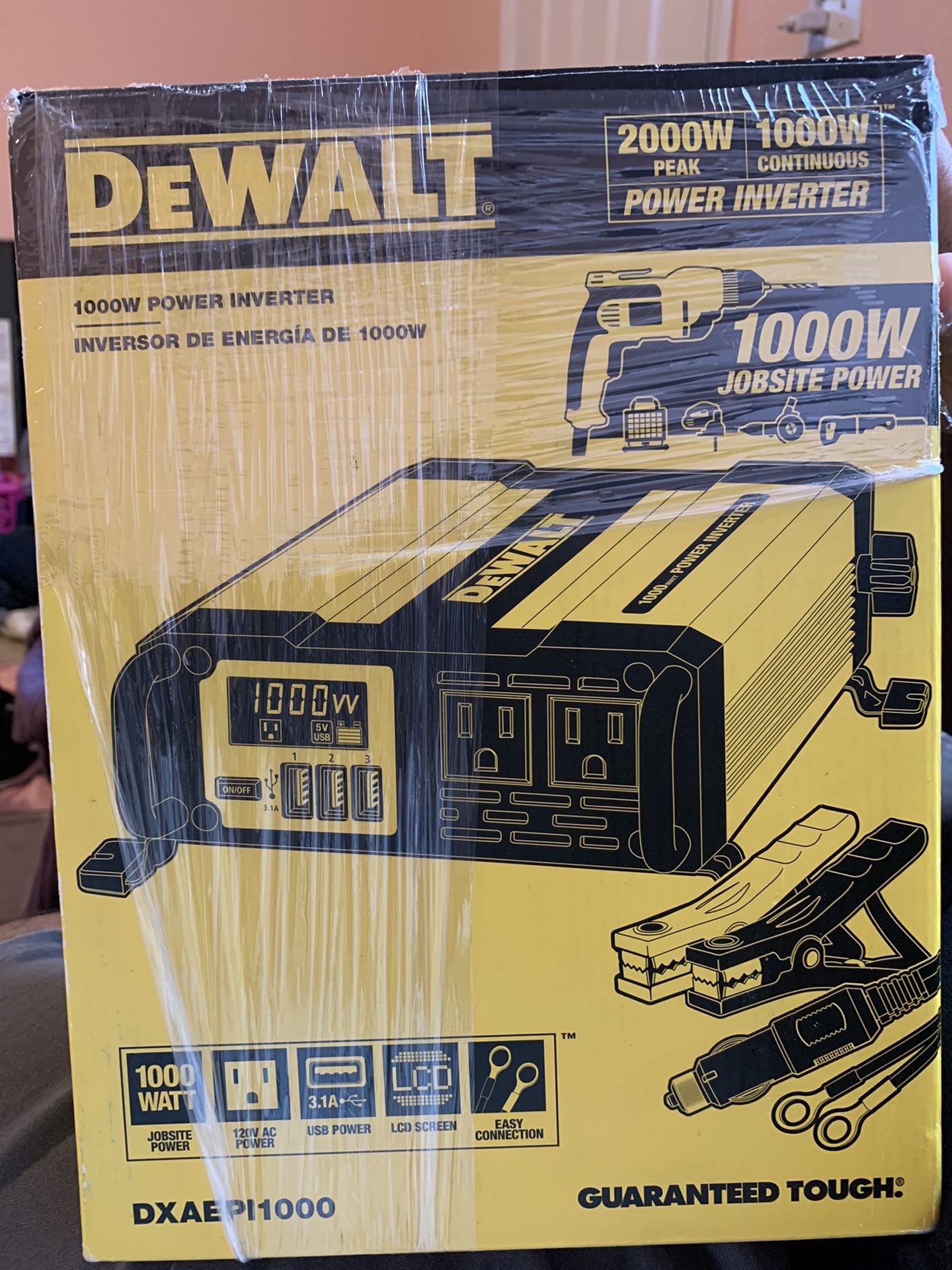 DeWalt power inverter 1000w