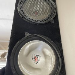 12 Inch Kenwood Subs In Ported Box