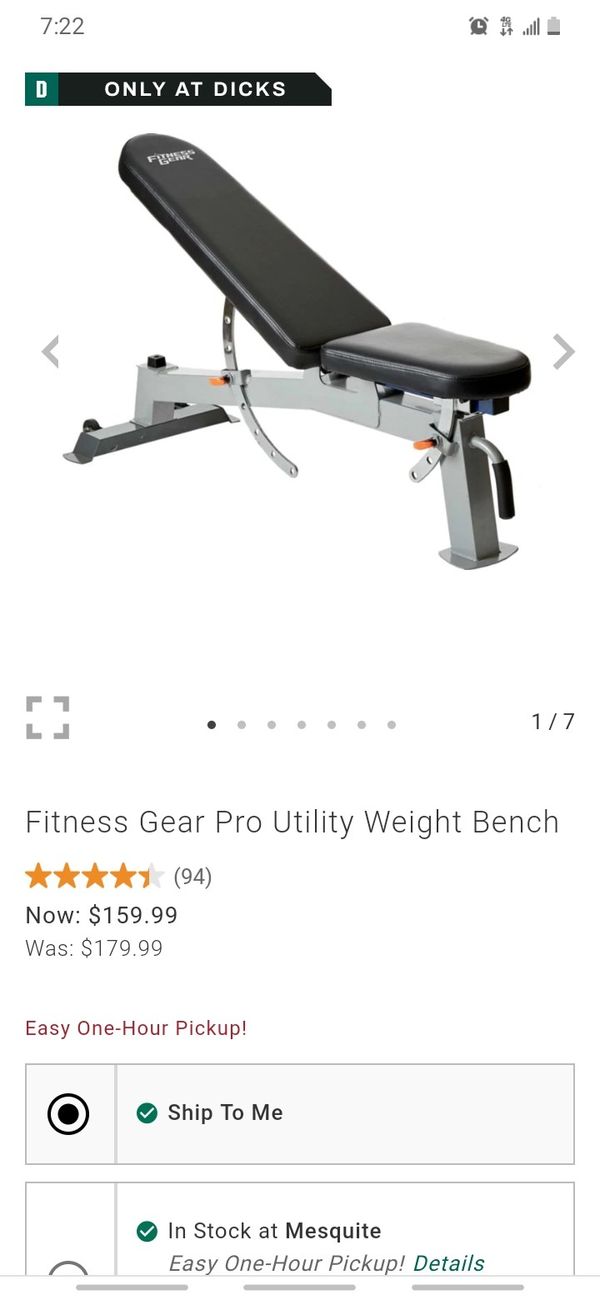 New And Used Weight Bench For Sale In Carrollton Tx Offerup