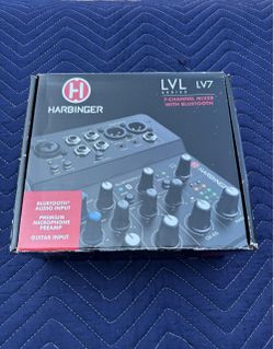 Harbinger LV7 Audio Mixer with Bluetooth