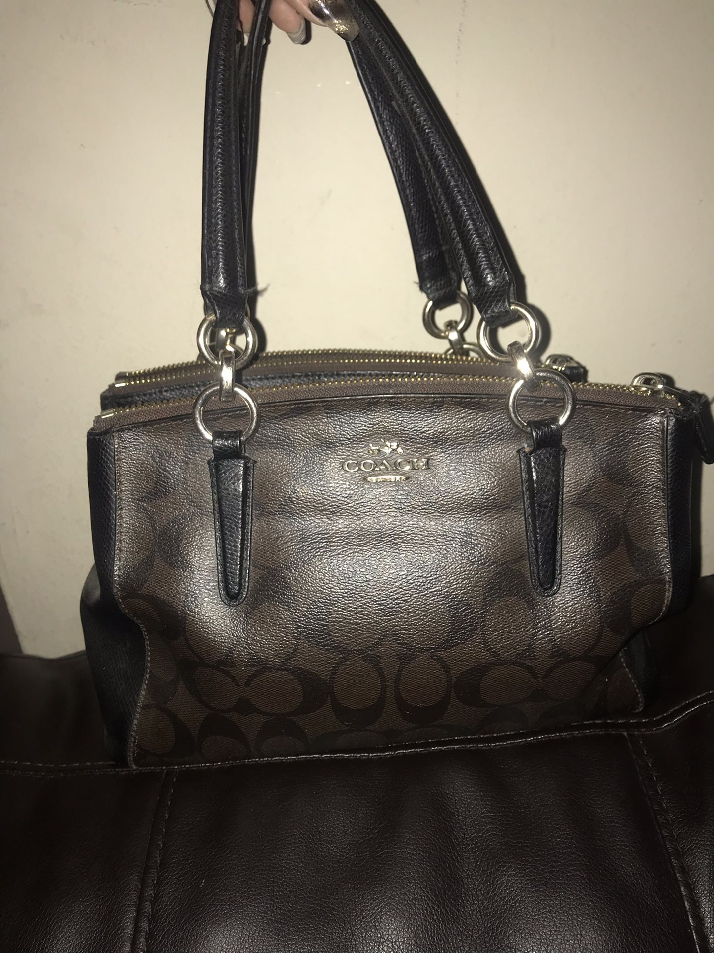 Dark Brown Coach purse