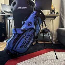 Scotty Cameron Circle T Turbo Blue Golf Stand Caddy Bag