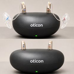 Oticon – Desktop Charger compatible with Oticon More Mini RITE R, Oticon Opn S, Oticon Opn Play, Oti