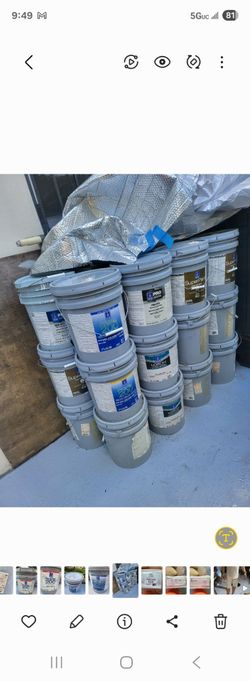 Sherwin-Williams Paint Buckets Lot