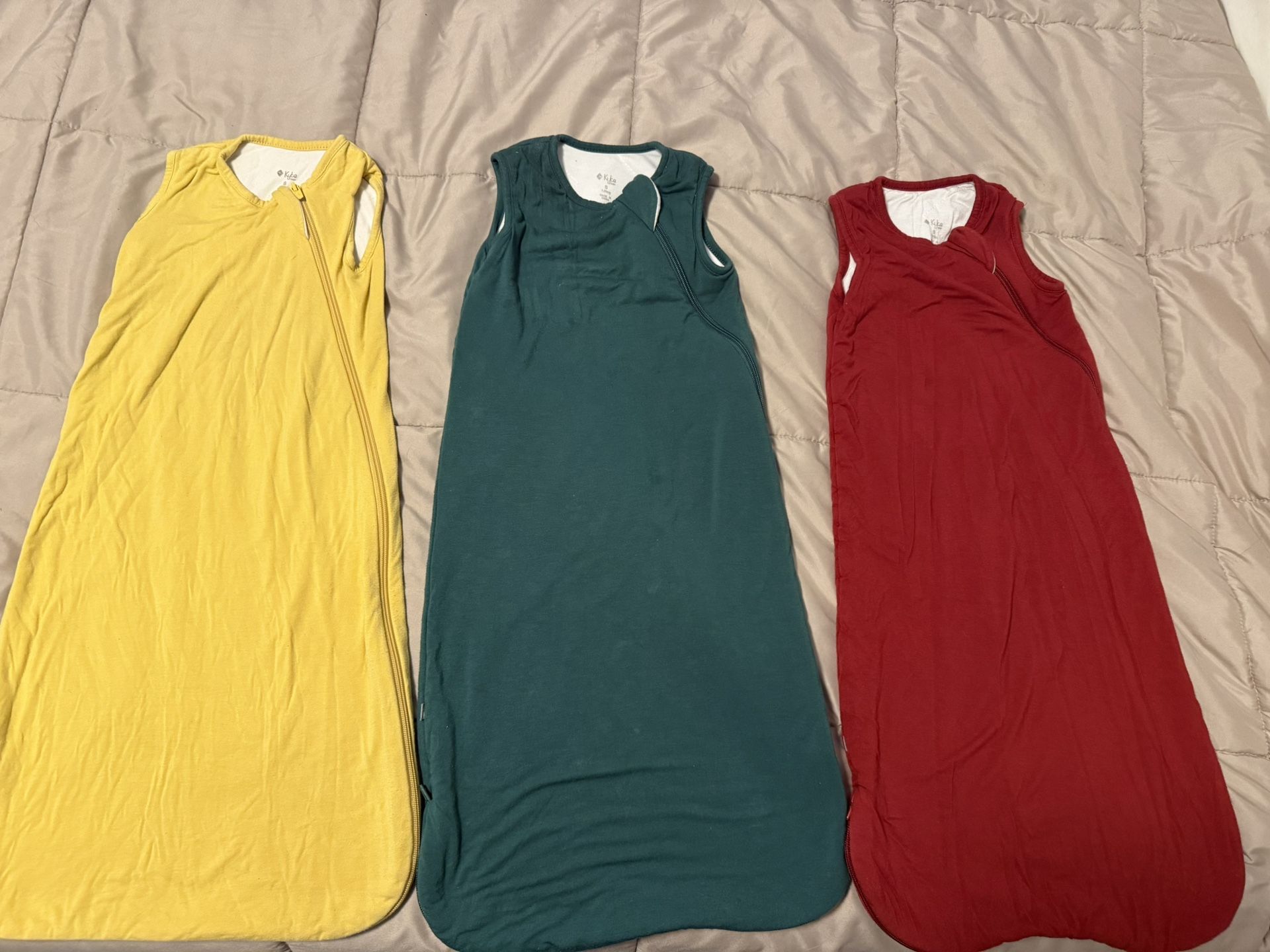 Three Kyte Baby Sleep Sacks