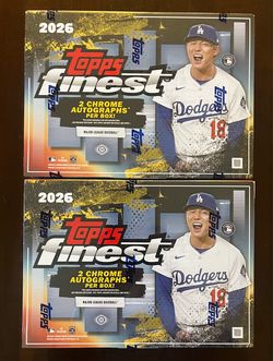 2026 Topps Finest baseball hobby box