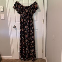 Windsor Split Maxi Romper Dress