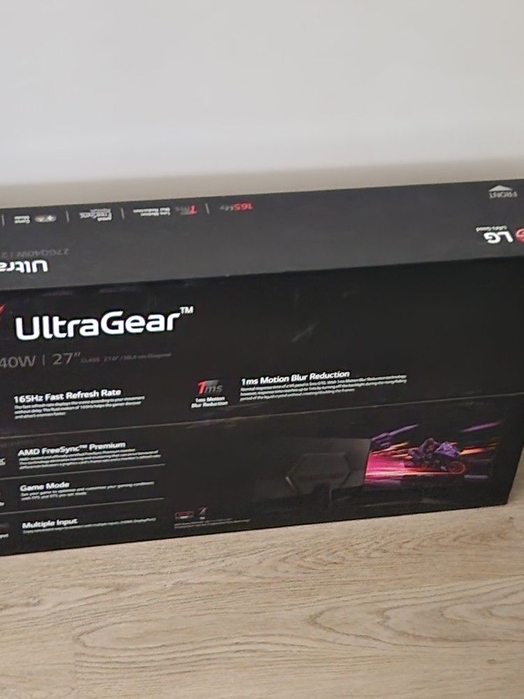 LG ULTRAGEAR 27IN GAMING MONITOR