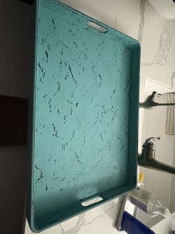 Large Blue Tray 