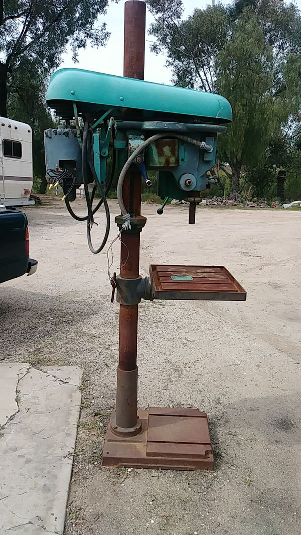 Vintage Delta Rockwell 20" Drill Press with Power Downfeed PARTING OUT
