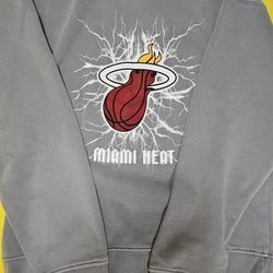 Blue 84 Miami Heat Swearshirt Boys Med