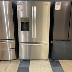 Whirlpool Stainless Steel French Door Refrigerator💸💸