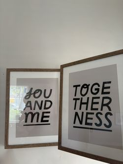 Two Frames 16 inches W x 20 inches H