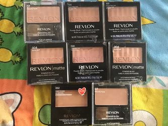 New Revlon powder Blushes