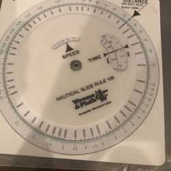 Weems & Plath Nautical Slide Rule 105