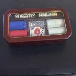 Vintage Bicycle Poker Game Set 