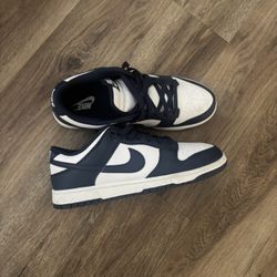 Midnight navy nike dunks size 11.5 mens