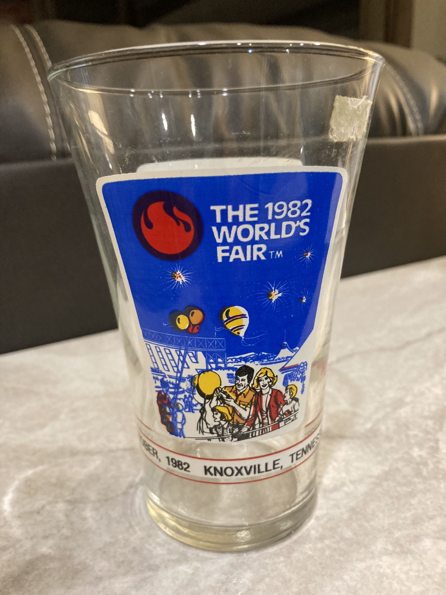 Collectible 1982 Worlds Fair glass