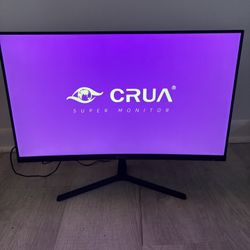 CRUA 24 Inch Curved Monitor 
