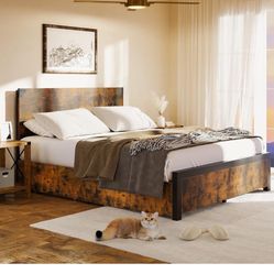 Queen Bed Frame And Headboard 