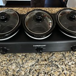 Farberware Triple Slow Cooker
