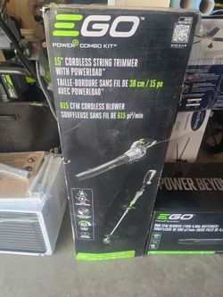 EGO POWER+ 56-volt Cordless Battery String Trimmer and Leaf Blower and Combo Kit 2.5 Ah (Battery Included) (Charger Included)