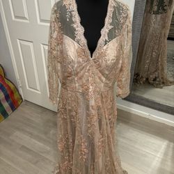 Champagne Women’s Dress