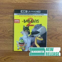 The Bad Guys 2 (Collector’s Edition) 4K UHD Blu-ray Combo Pack [4K UHD Blu-ray + Blu-ray]