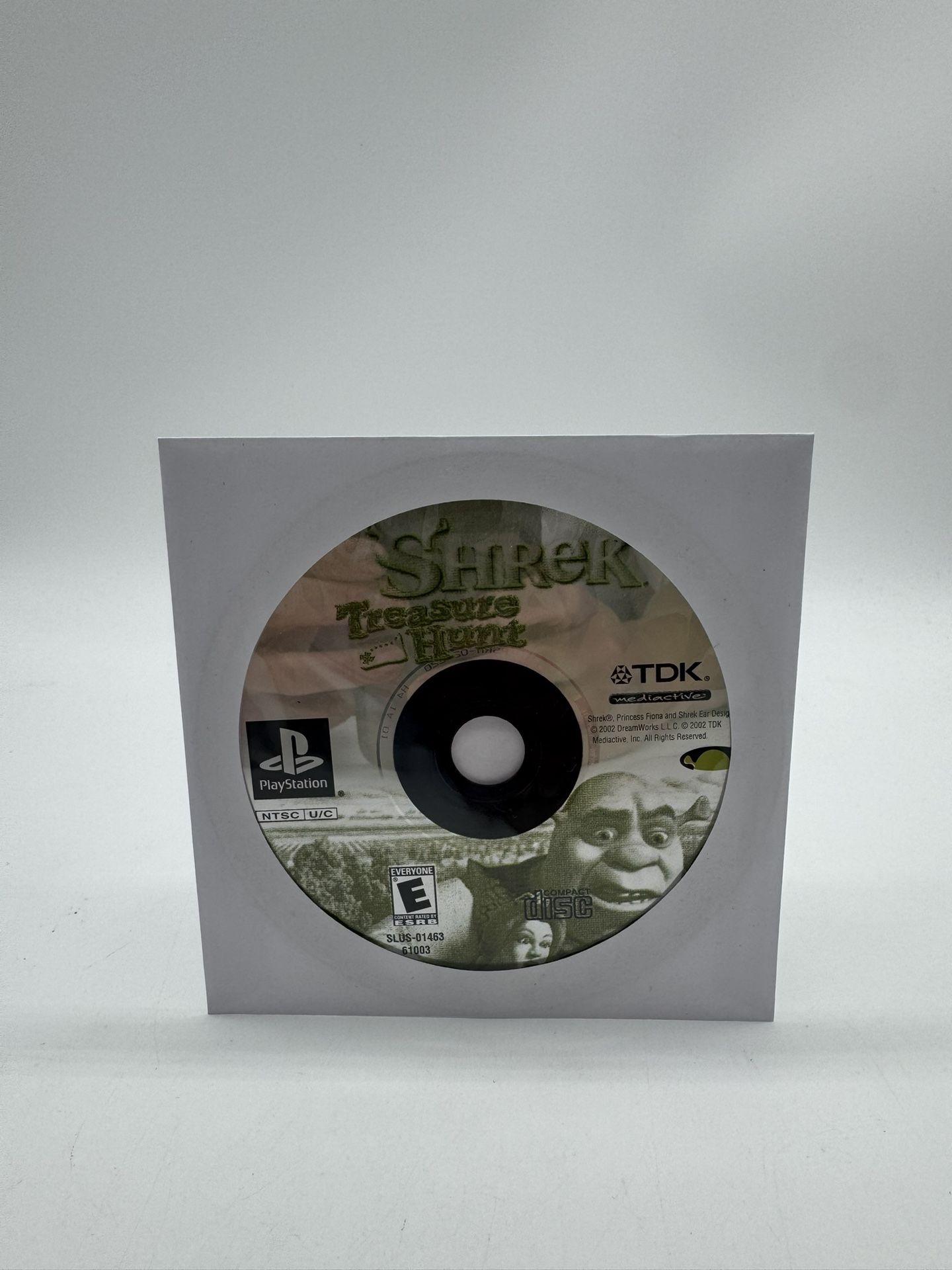 Shrek Treasure Hunt ( Sony Playstation 1, PS1 2002) Disc Only Tested