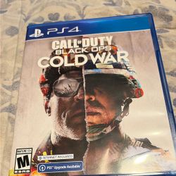 Call Of Duty Black Olds Cold War PS4