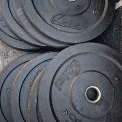 Olympic bumper weights 💪 set