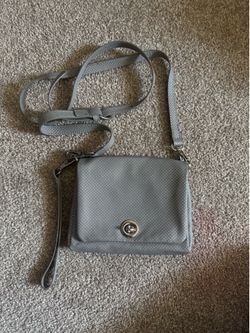 Mini Gray Shoulder Bag
