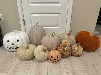 Pumpkin Decor & More!