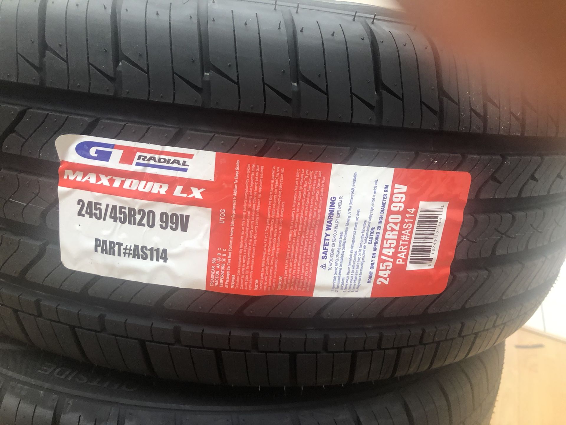 BW GT 245/45/R20