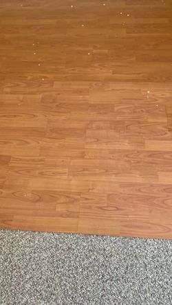 Free used laminate floor.