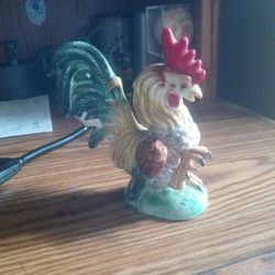 Rooster Figurine 