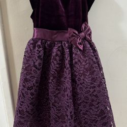 Christmas Dress Beautiful Purple Party Dress