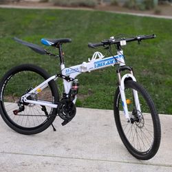 Lauxdar/Lauxjack 26-inch folding mountain bike Brand New 