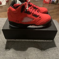 Nike Air Jordan 5 Retro Raging Bull Red GS