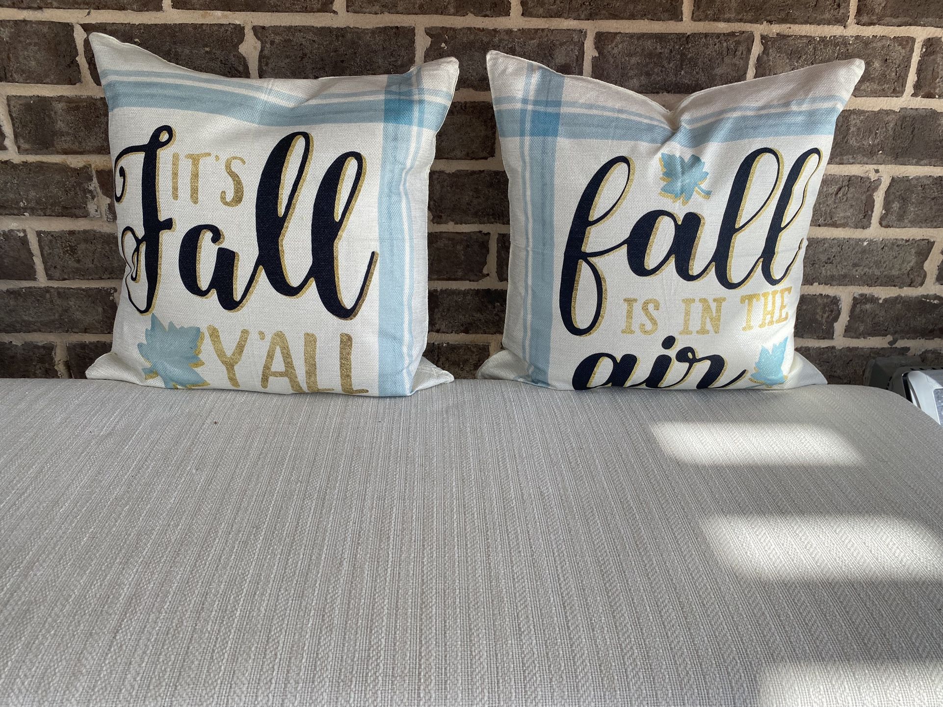 Fall Pillows 5 EACH