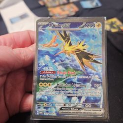Zapdos ex (in plastic seal) pokemon