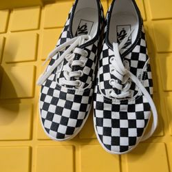 Checkered Vans Women Size 6.5 Brand NEW 