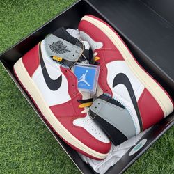 New Jordan 1 X Union “Chicago Shadow” Size 12.5M