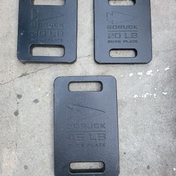 GORUCK RUCK PLATES.  