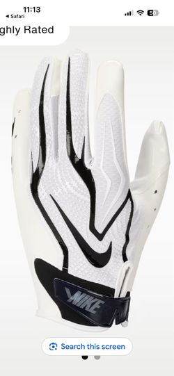 NWOT Nike white gloves