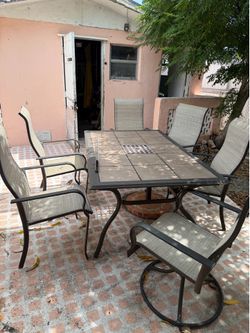 6 seater table