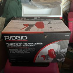 Rigid Power Spin Drain Cleaner 25 Feet